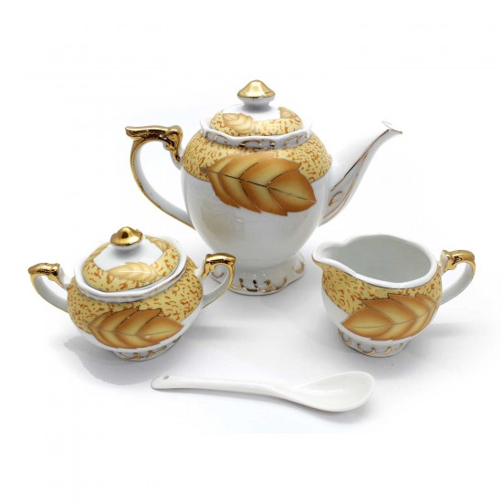 Ceramic Traditional Tea Serving Set 15 Pc Set LKJTA1